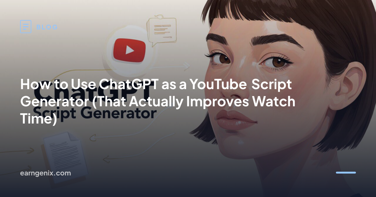 How to Use ChatGPT as a YouTube Script Generator (That Actually ...