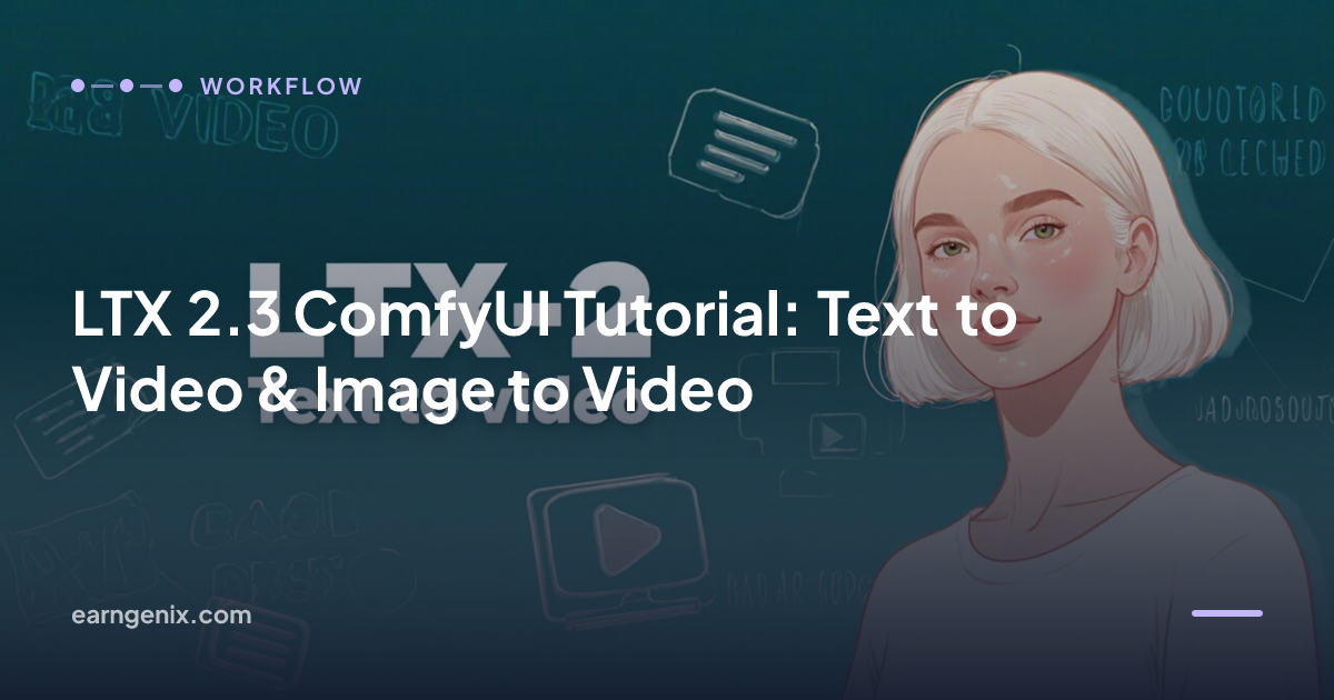 LTX 2.3 ComfyUI Tutorial: Text to Video & Image to Video