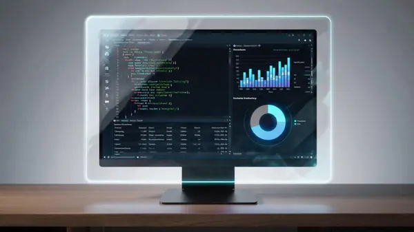 Local AI tools running open-source models on a personal computer with privacy shield — no cloud required
