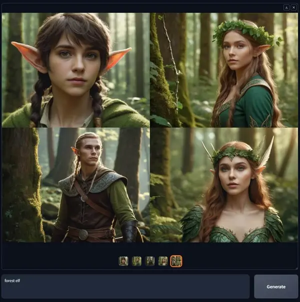 Fooocus interface — minimal beginner-friendly AI image generation