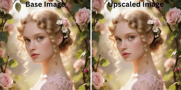 ComfyUI image upscale before and after — SeedVR2 upscale result showing improved resolution and detail, example 2