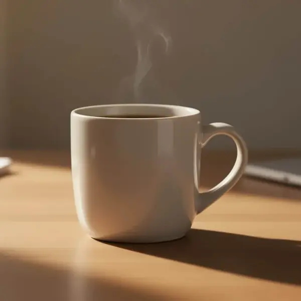 Additional reference image for FLUX.2 multi-reference workflow — coffee cup product shot