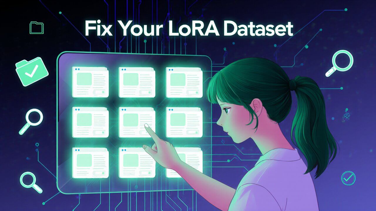 Fix Your LoRA Dataset Before Training: Common Mistakes to Avoid