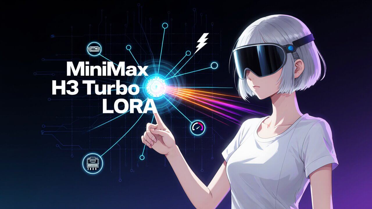 MiniMax H3 Turbo LoRA in ComfyUI: Faster Generation Guide