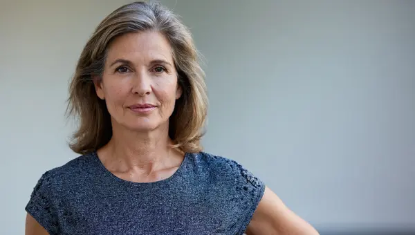 Z Image hyper-realistic output — mature woman model full-body view with natural aging details, realistic skin texture, and shallow depth of field