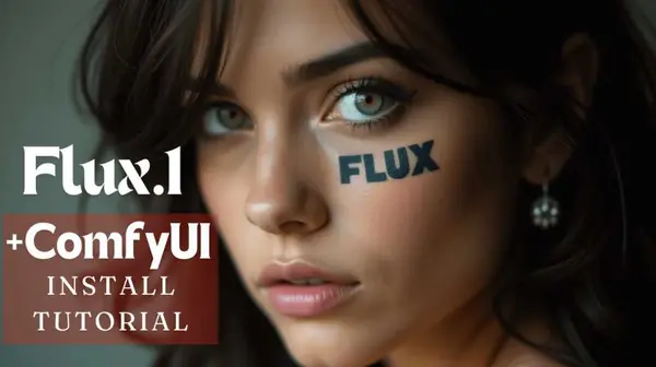 Flux AI installation guide for ComfyUI — hero image showing Flux-generated artwork